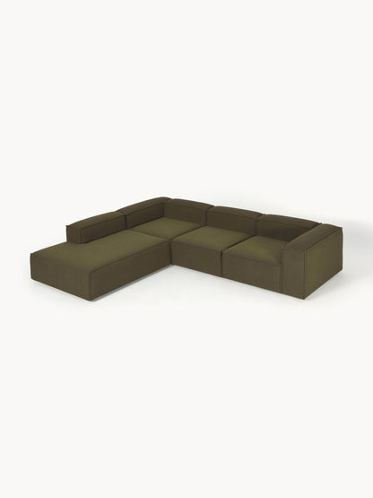 Lennaster Modular XL Bouclé Corner Sofa (4-Seater)