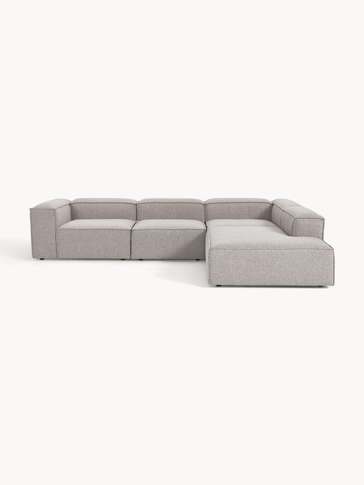 Lennaster Modular XL Bouclé Corner Sofa (4-Seater)