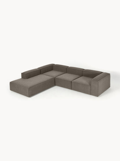 Lennaster Modular XL Bouclé Corner Sofa (4-Seater)
