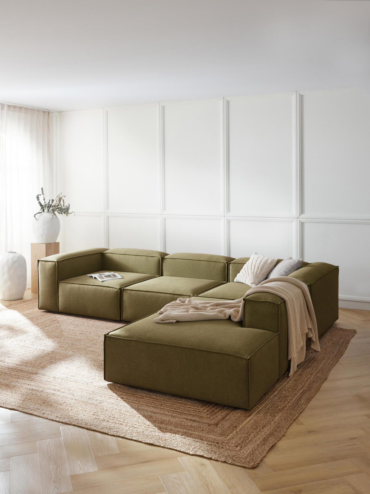 Lennaster Modular XL Corner Sofa (4-Seater)