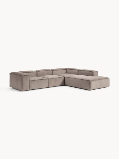 Lennaster Modular XL Corner Sofa (4-Seater) in Corduroy