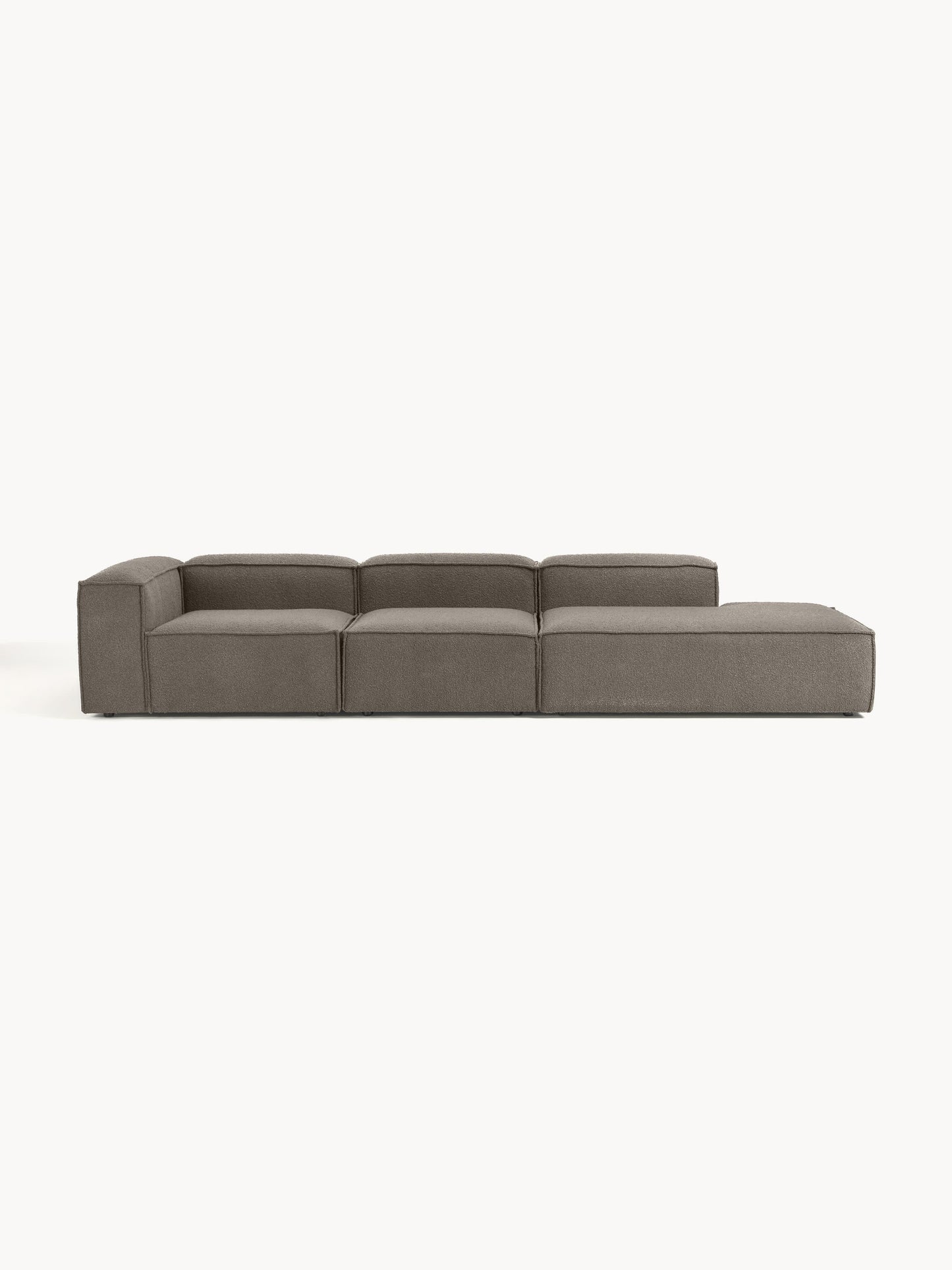 Lennaster Modular XL Ottoman in Bouclé