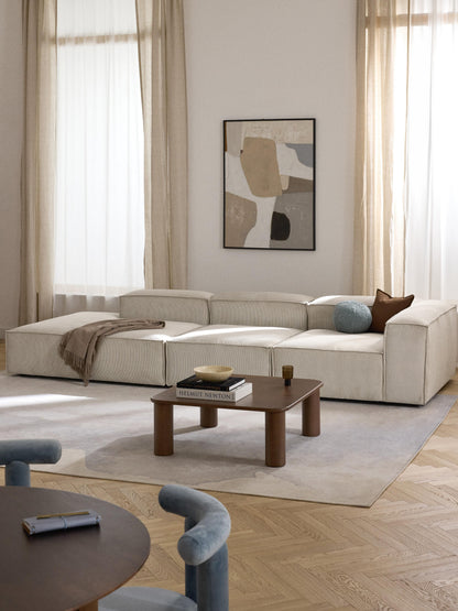 Lennaster Modular XL Ottoman in Corduroy