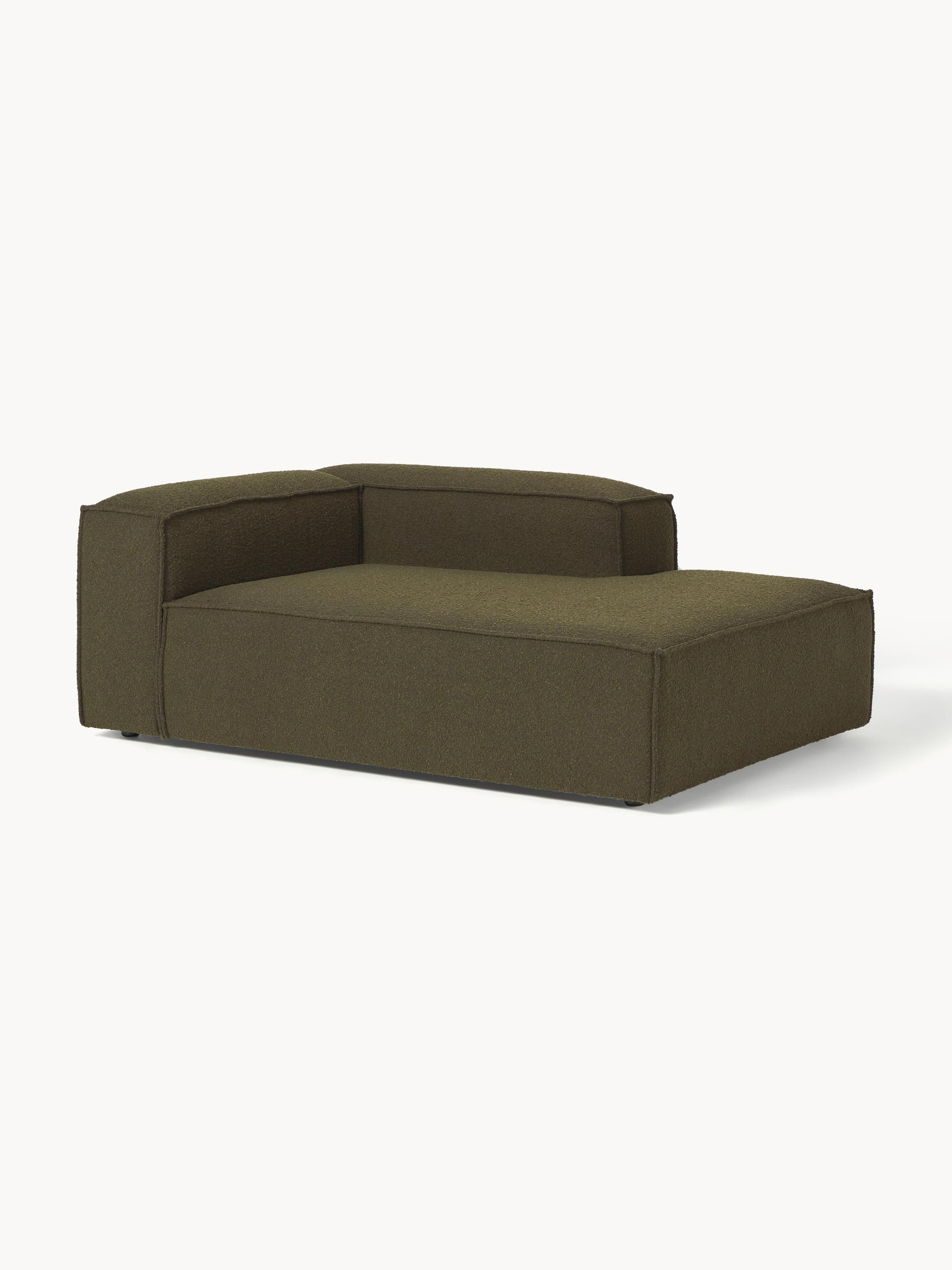 Lennaster Ottoman Corner Module in Bouclé