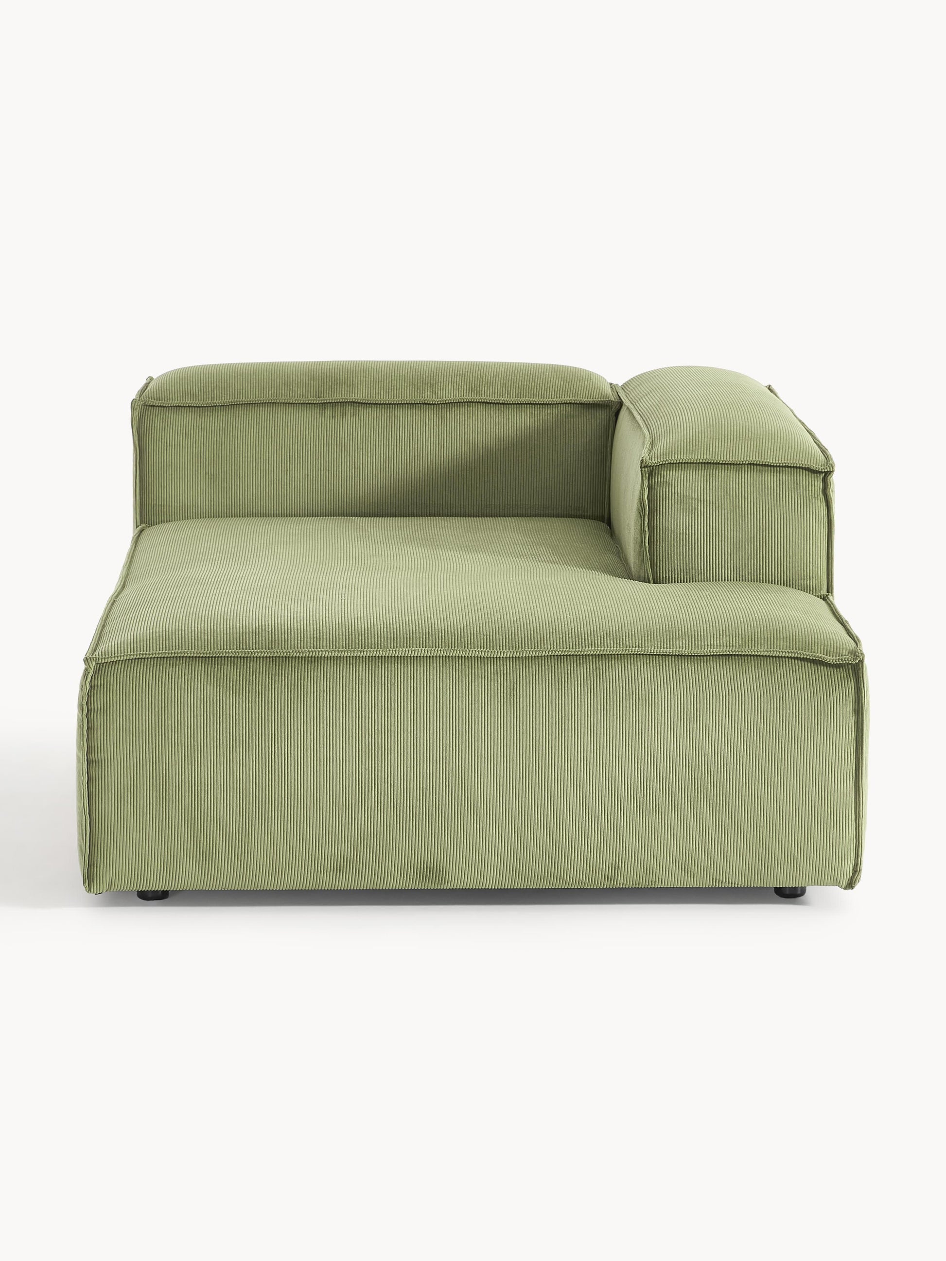 Lennaster Ottoman Corner Module in Corduroy