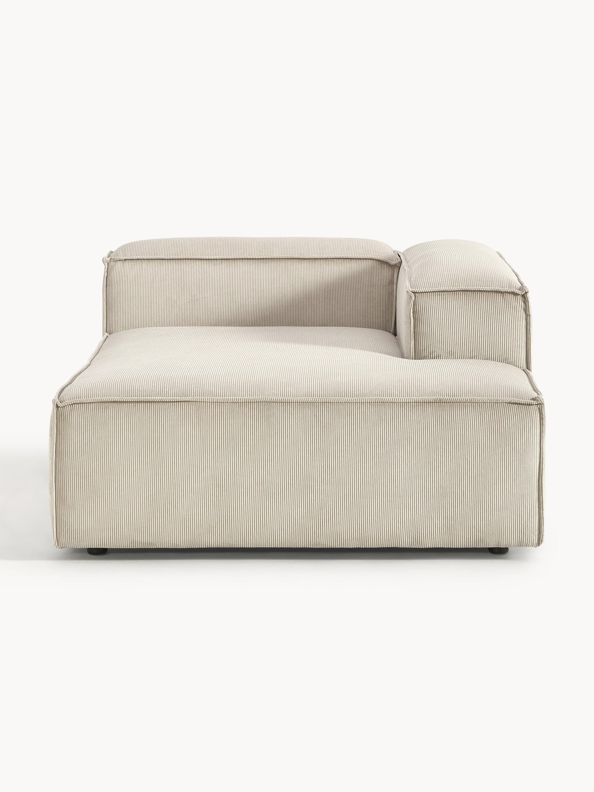Lennaster Ottoman Corner Module in Corduroy