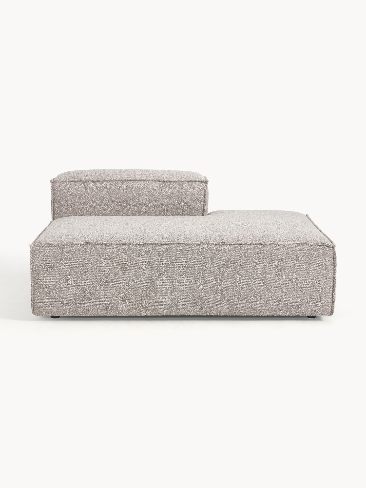 Lennaster Ottoman Module in Bouclé