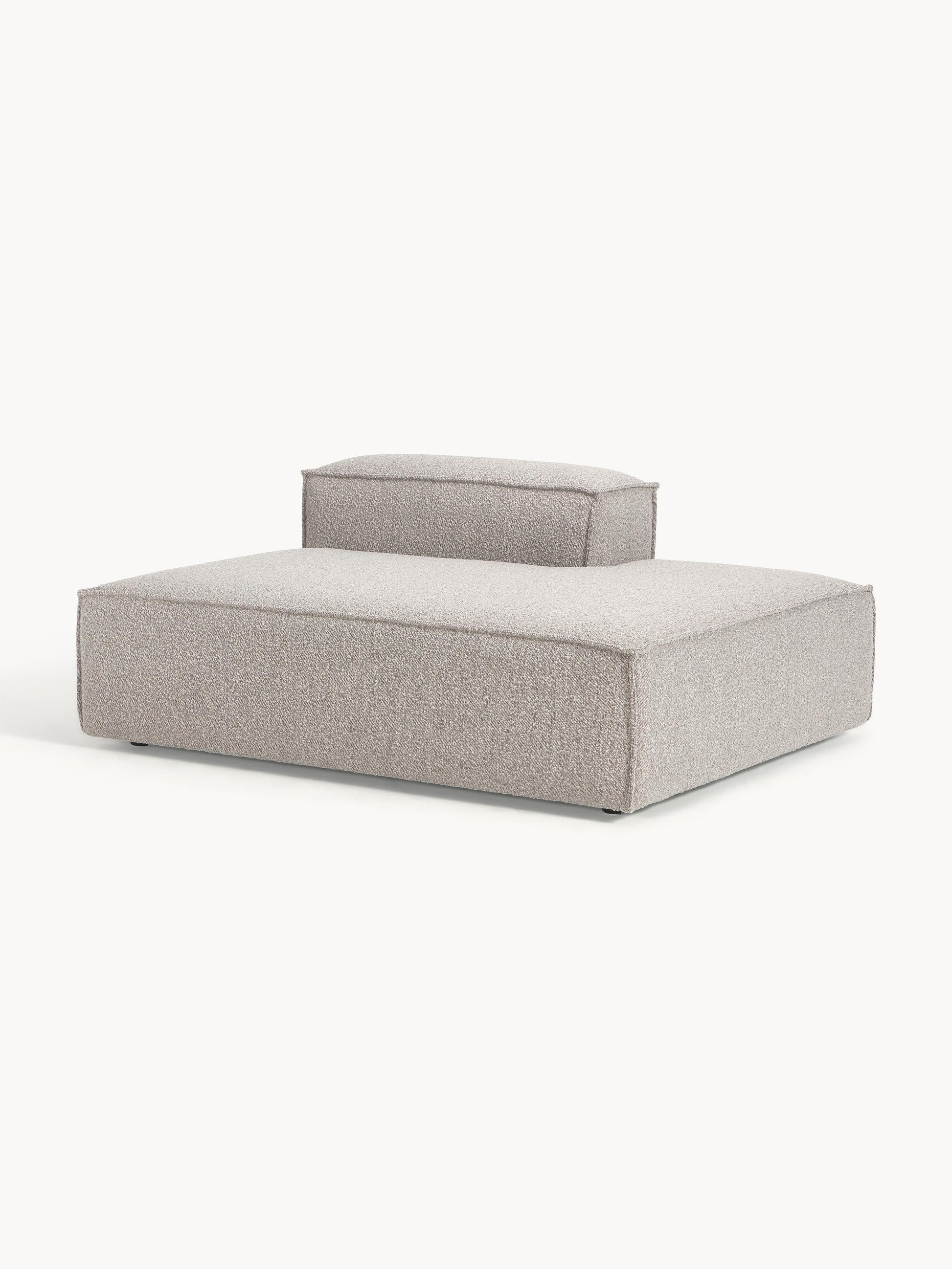 Lennaster Ottoman Module in Bouclé