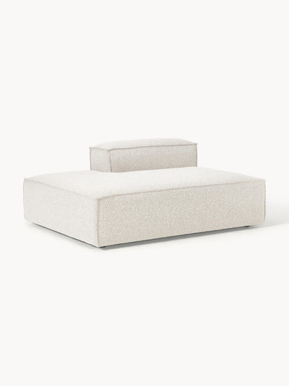 Lennaster Ottoman Module in Bouclé