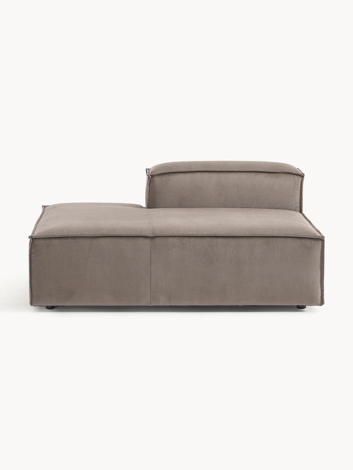 Lennaster Ottoman Module in Corduroy