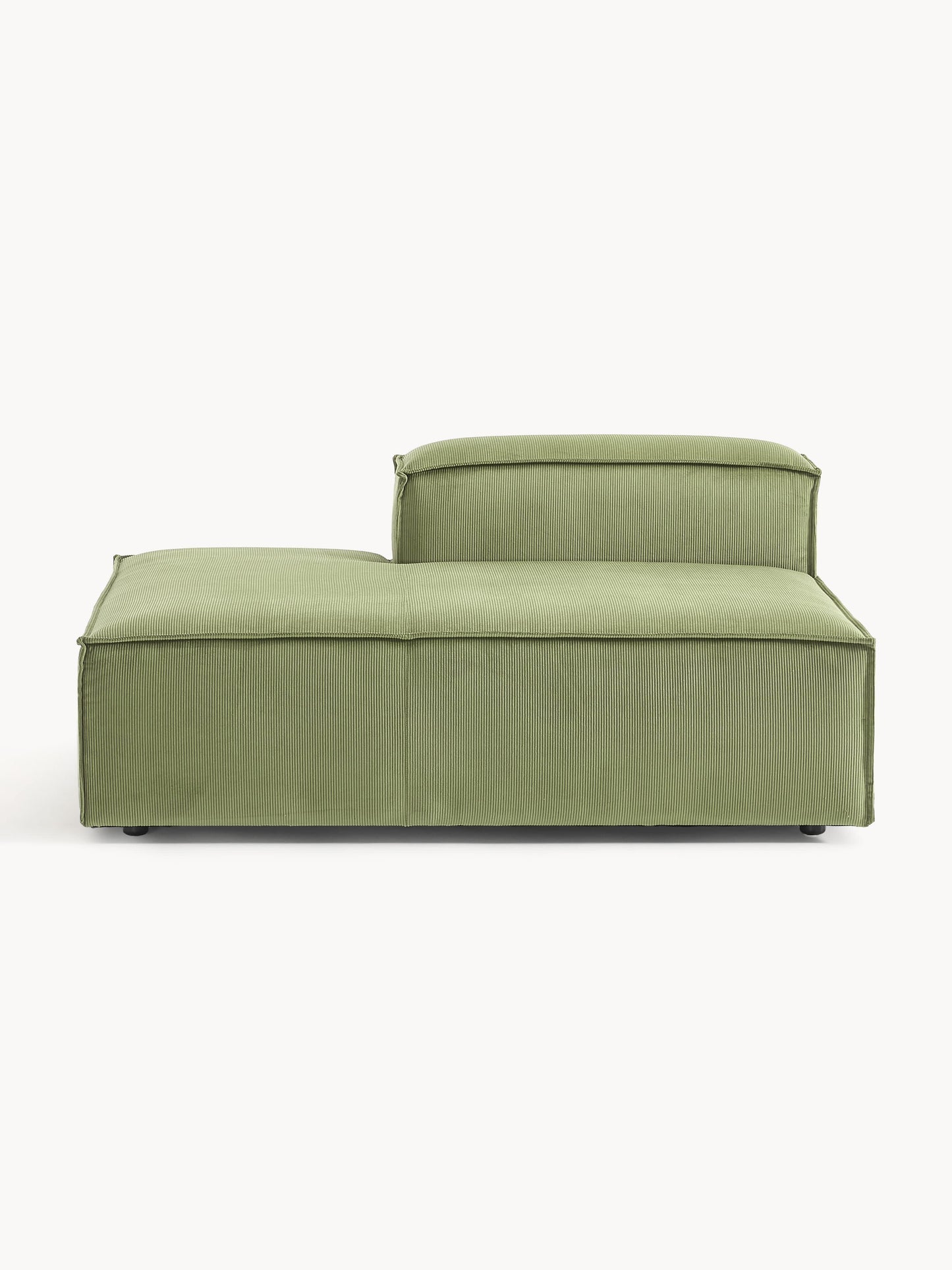 Lennaster Ottoman Module in Corduroy
