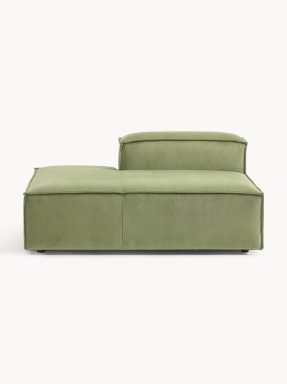 Lennaster Ottoman Module in Corduroy