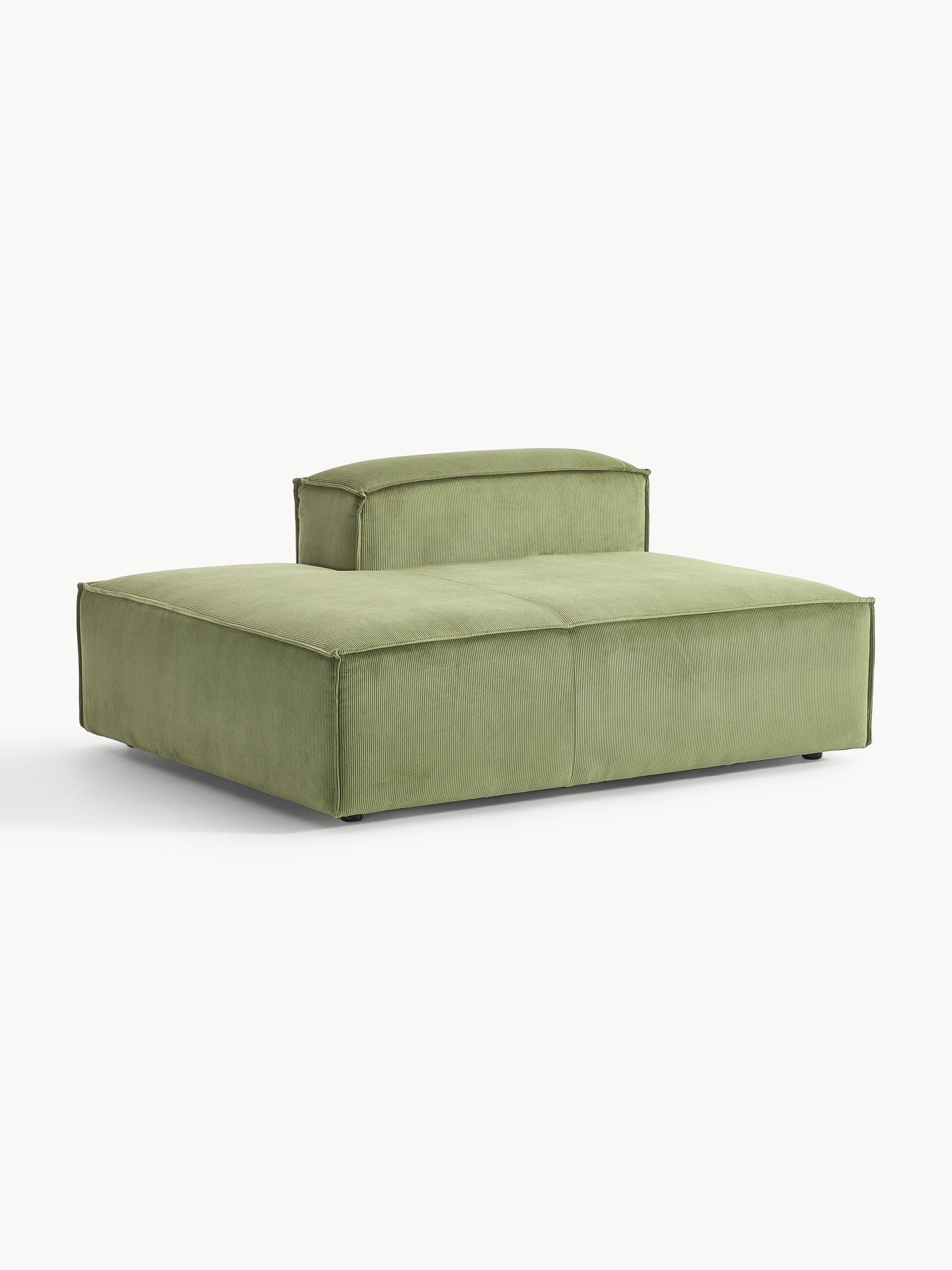 Lennaster Ottoman Module in Corduroy