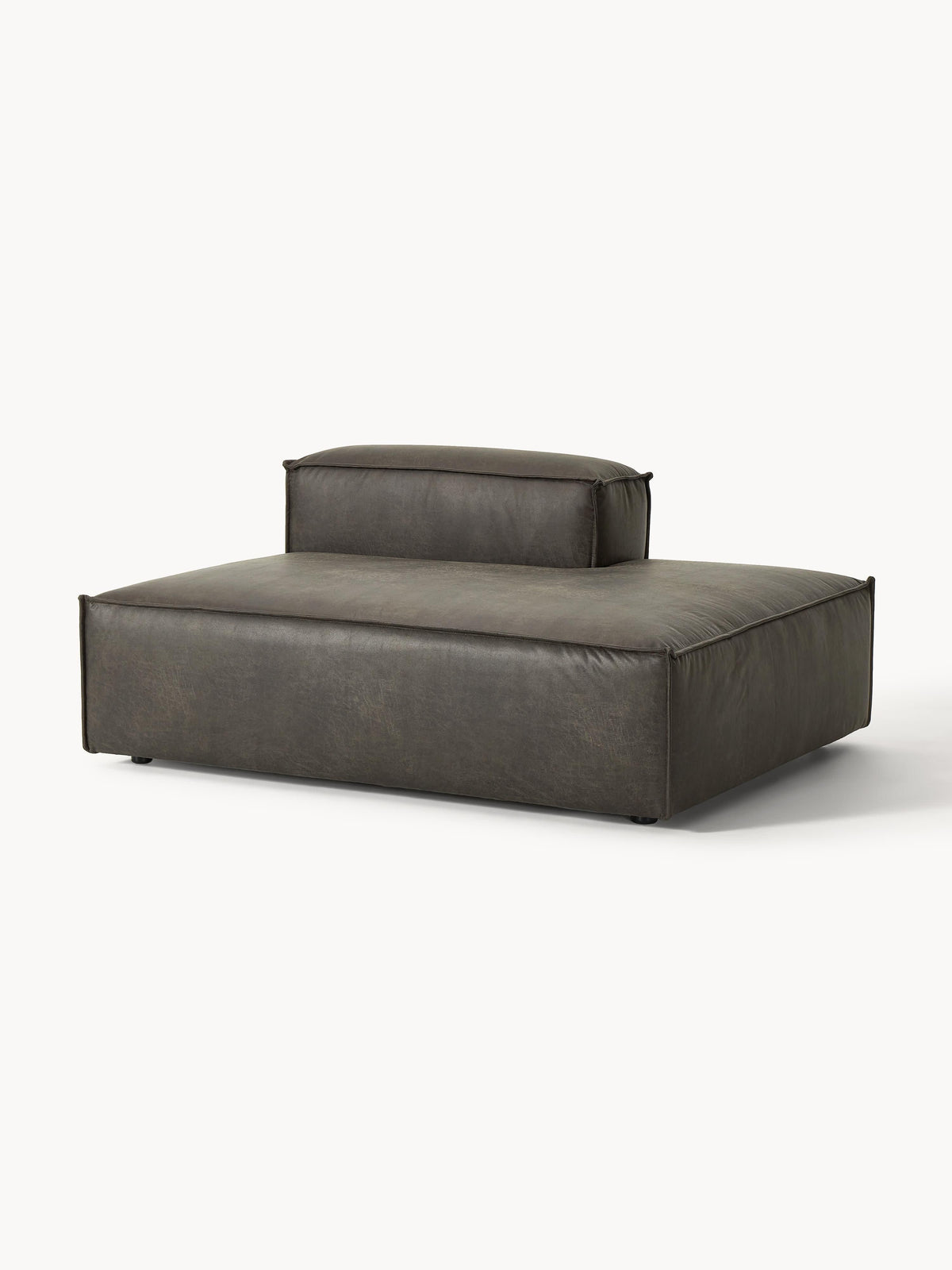 Lennaster Ottoman Module in Leather