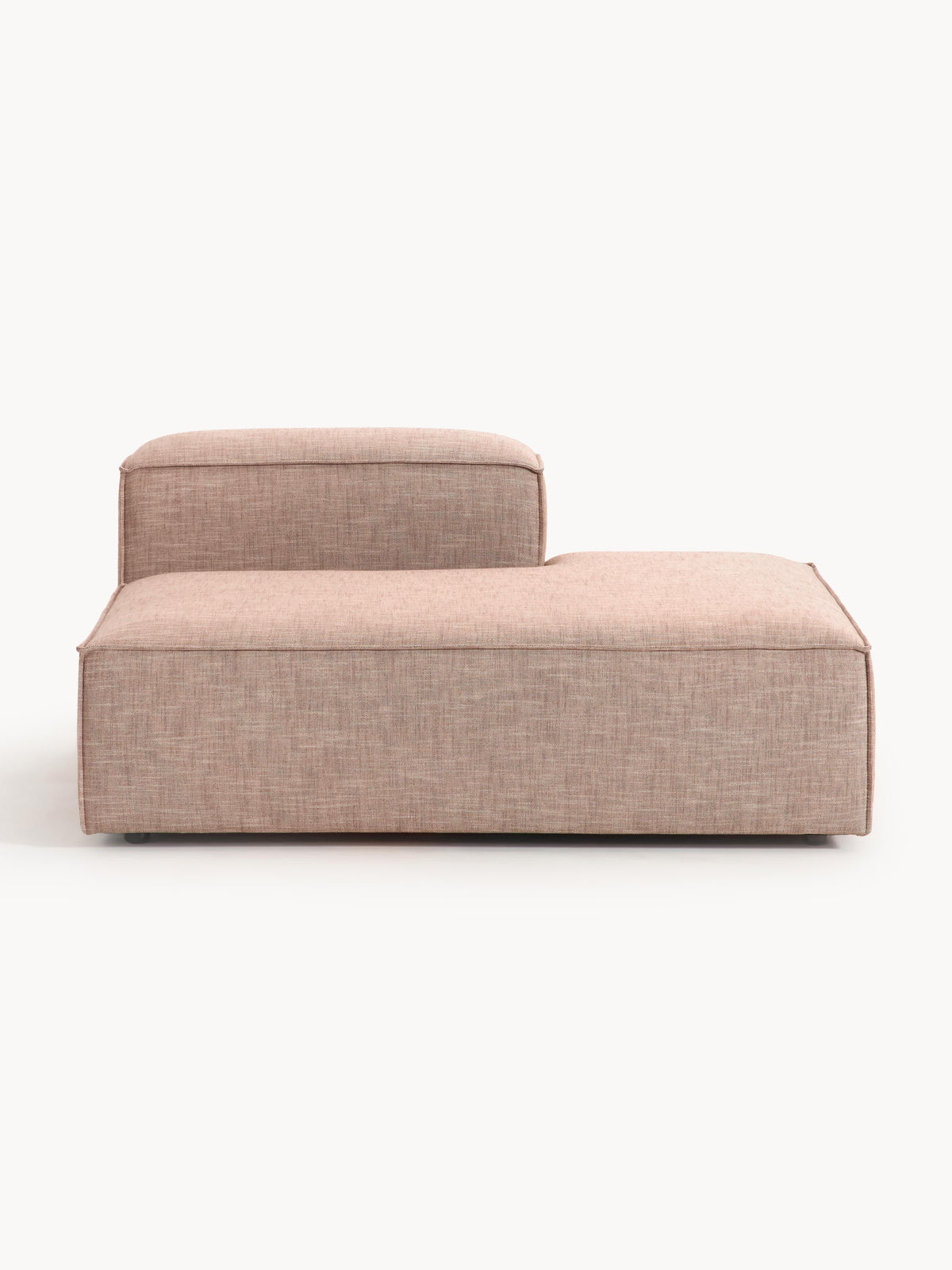 Lennaster Ottoman Module in Linen Blend