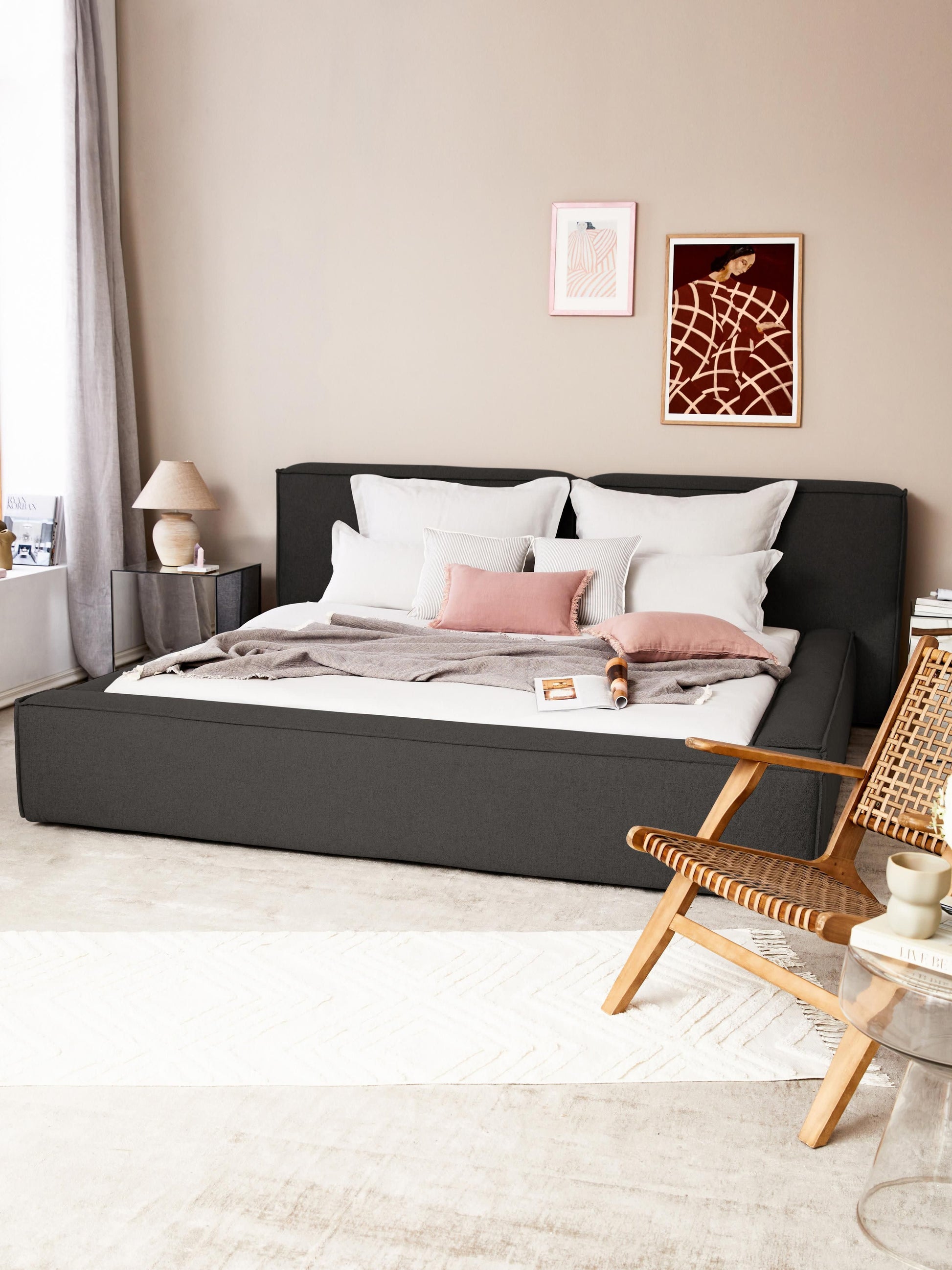 Lennaster Upholstered Bed