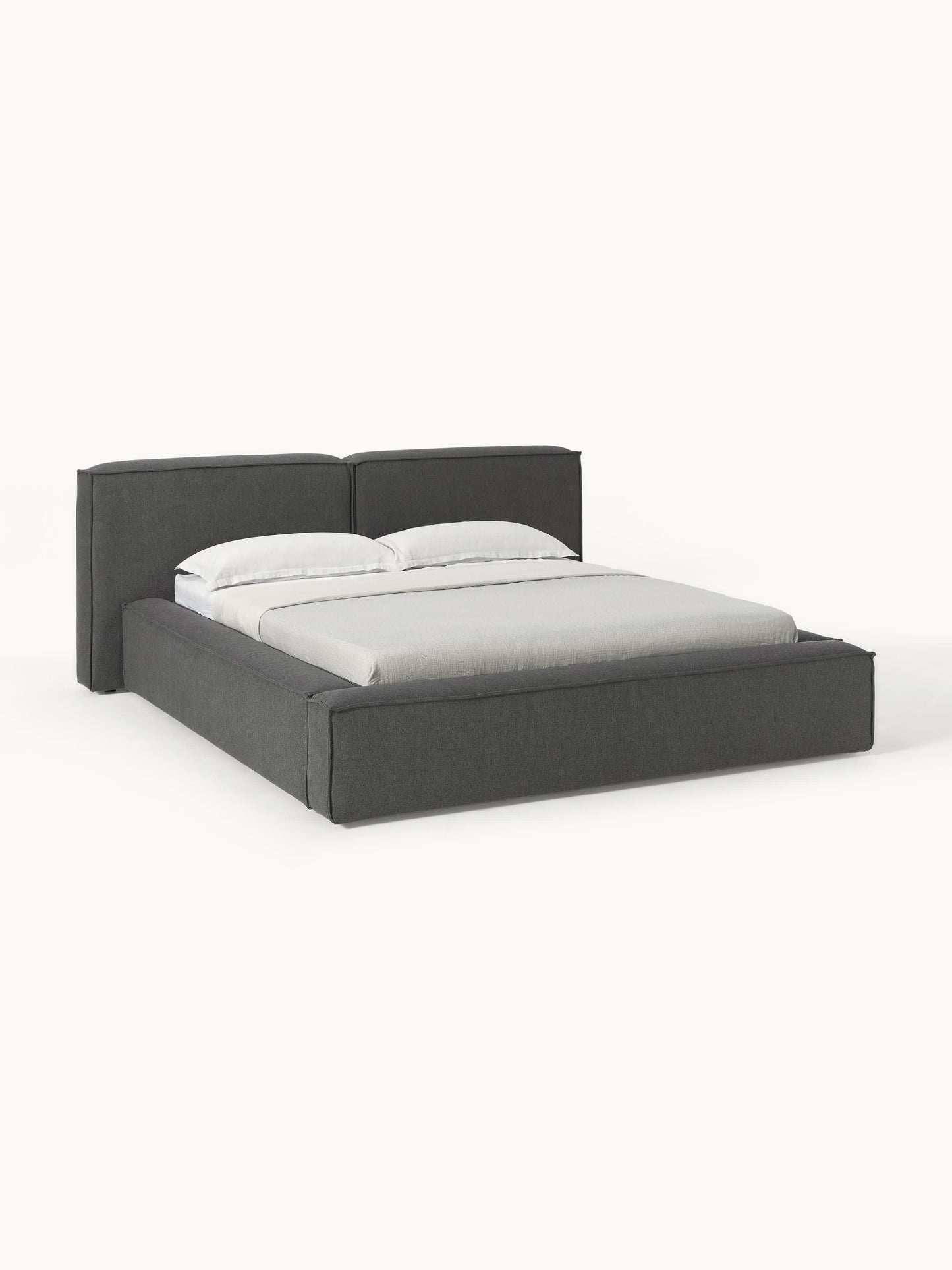 Lennaster Upholstered Bed with Storage
