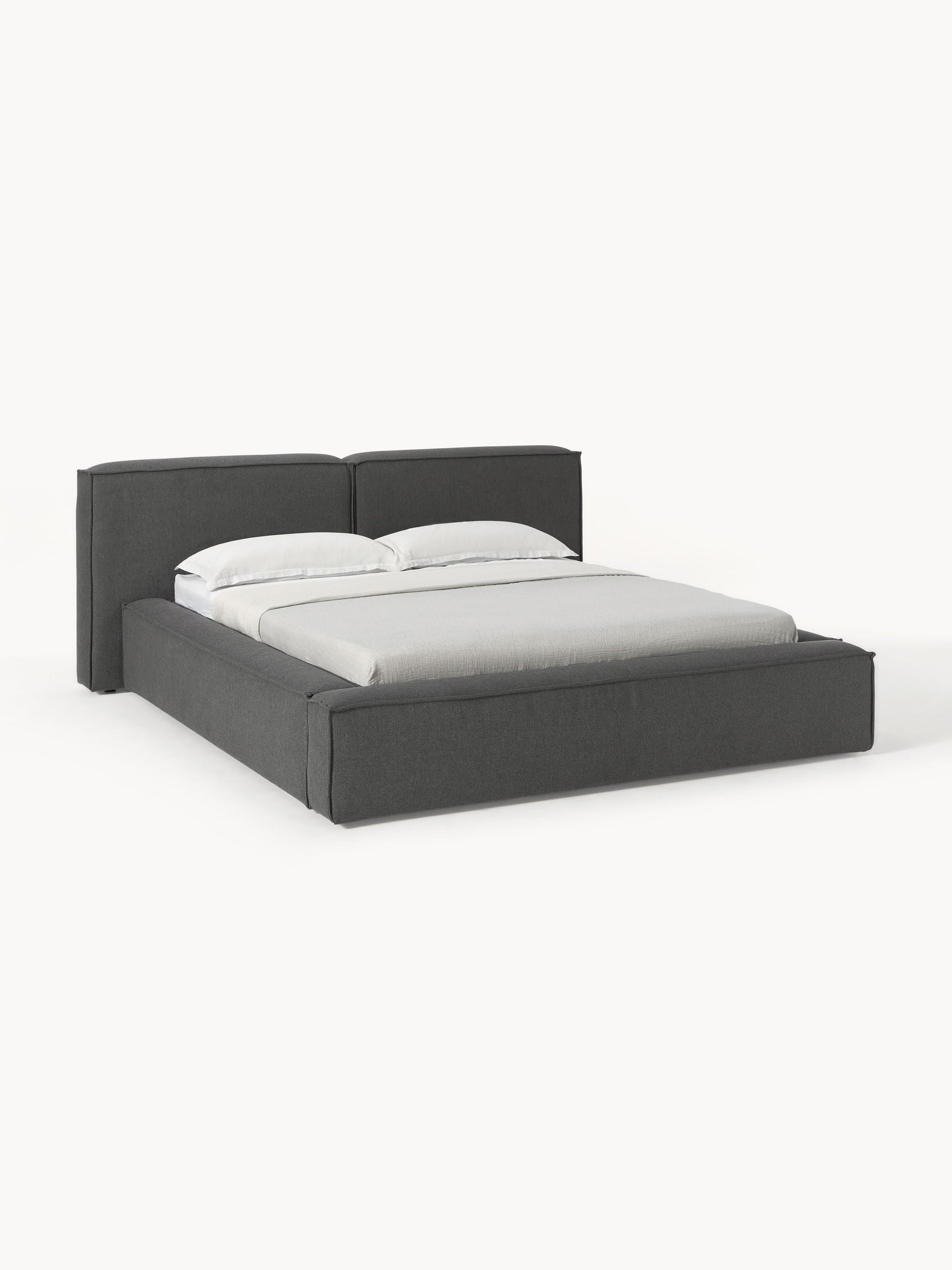 Lennaster Upholstered Bed with Storage