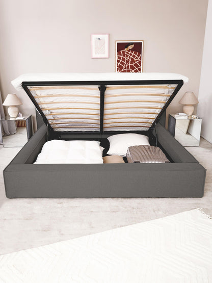 Lennaster Upholstered Bed with Storage