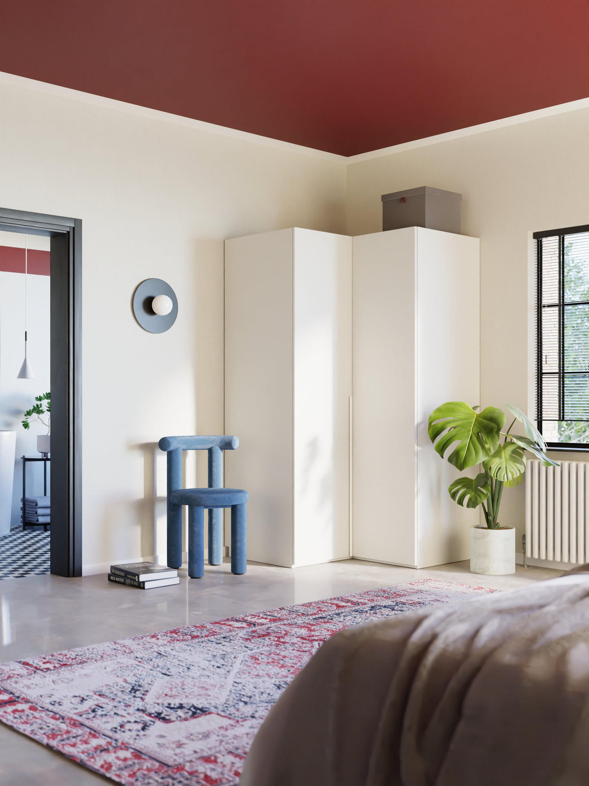 Leonure Modular Corner Wardrobe, 115 cm Wide, in Various Sizes