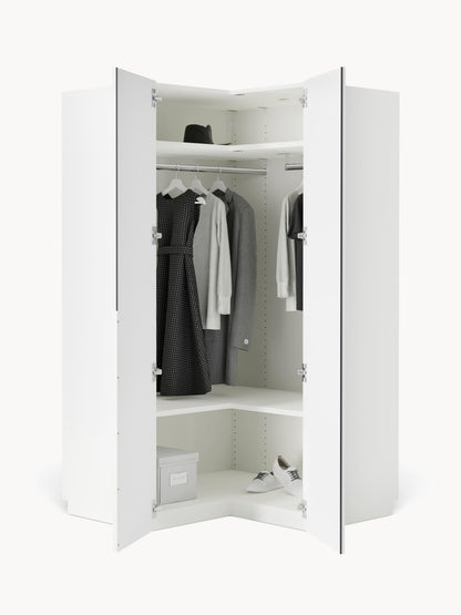 Leonure Modular Corner Wardrobe, 115 cm Wide, in Various Sizes