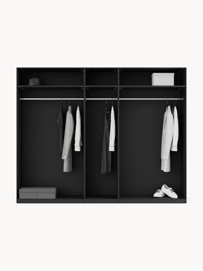 Leonure Modular Hinged-Door Wardrobe, 250 cm Wide, in Various Sizes