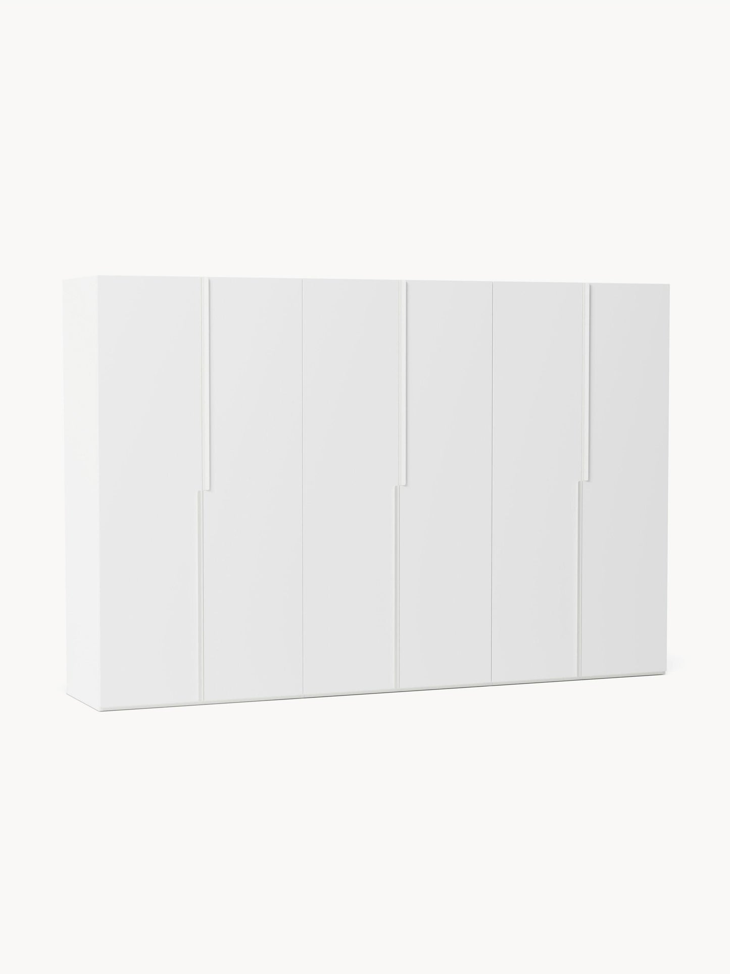 Leonure Modular Hinged-Door Wardrobe, 300 cm Wide, in Various Sizes