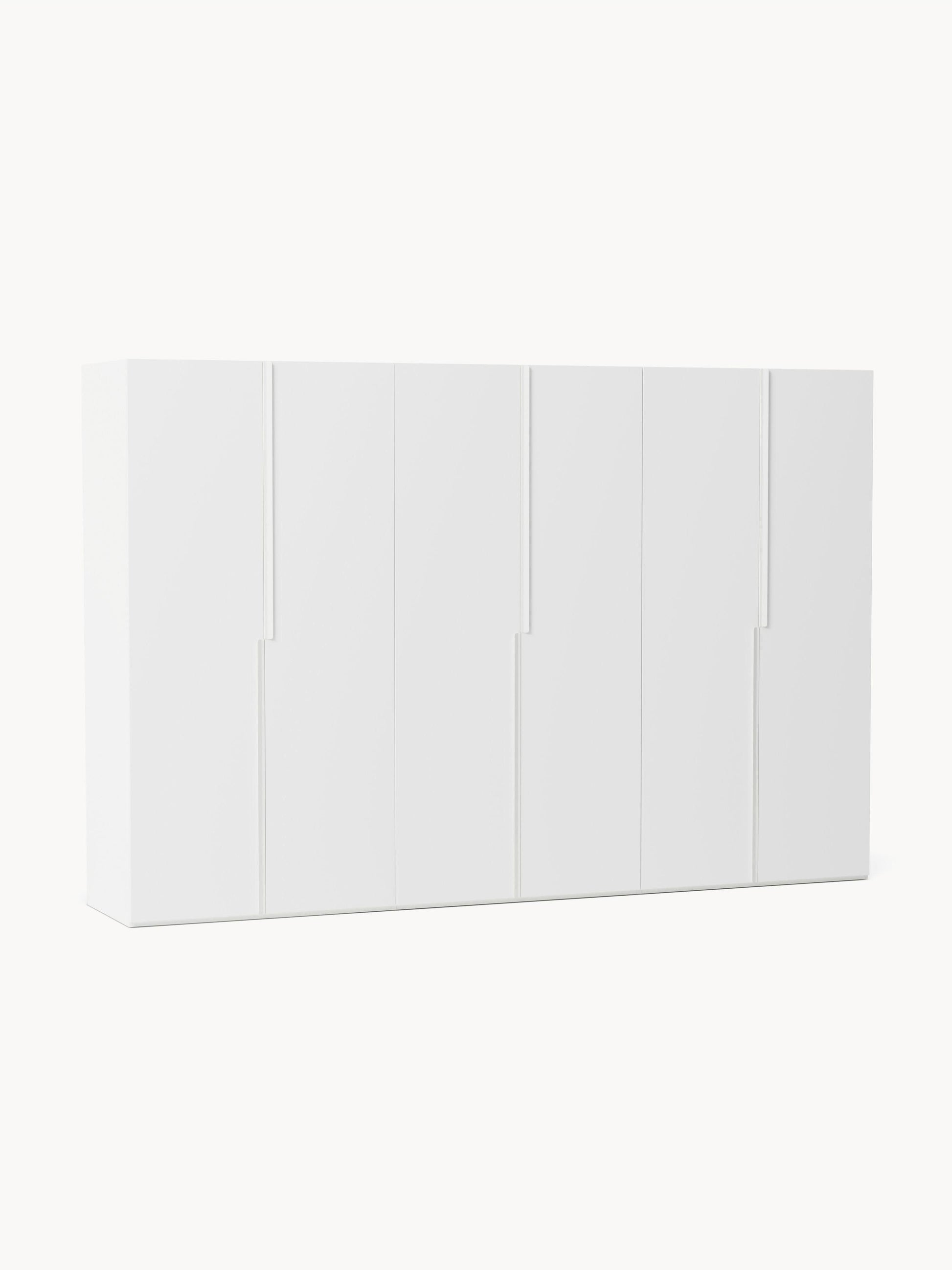 Leonure Modular Hinged-Door Wardrobe, 300 cm Wide, in Various Sizes