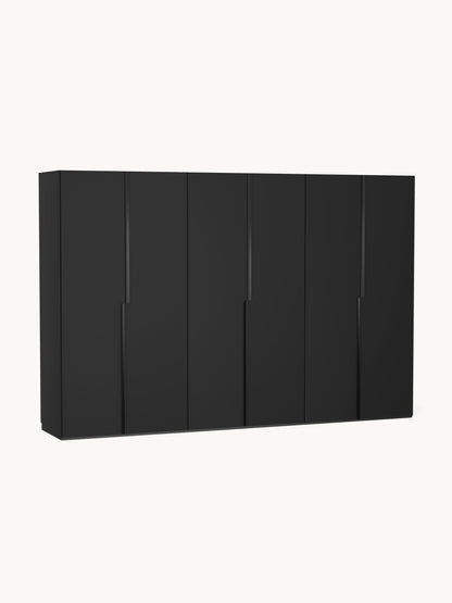 Leonure Modular Hinged-Door Wardrobe, 300 cm Wide, in Various Sizes