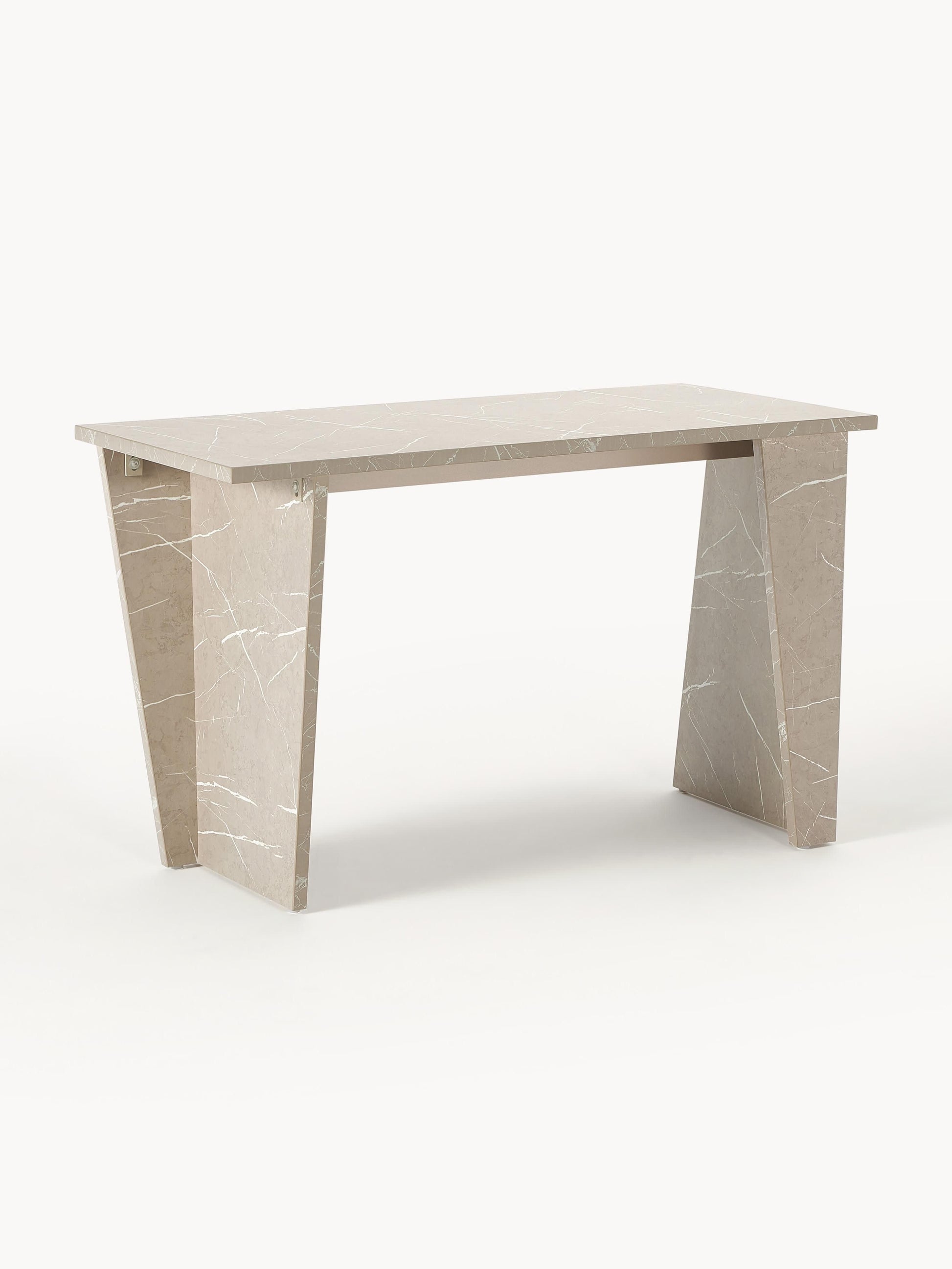 Liamont Desk in Travertine Look