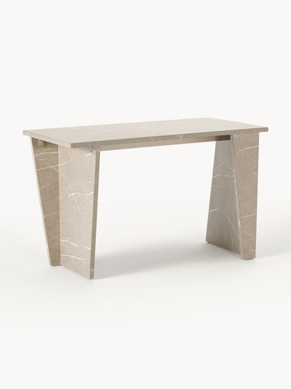 Liamont Desk in Travertine Look