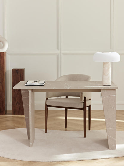 Liamont Desk in Travertine Look