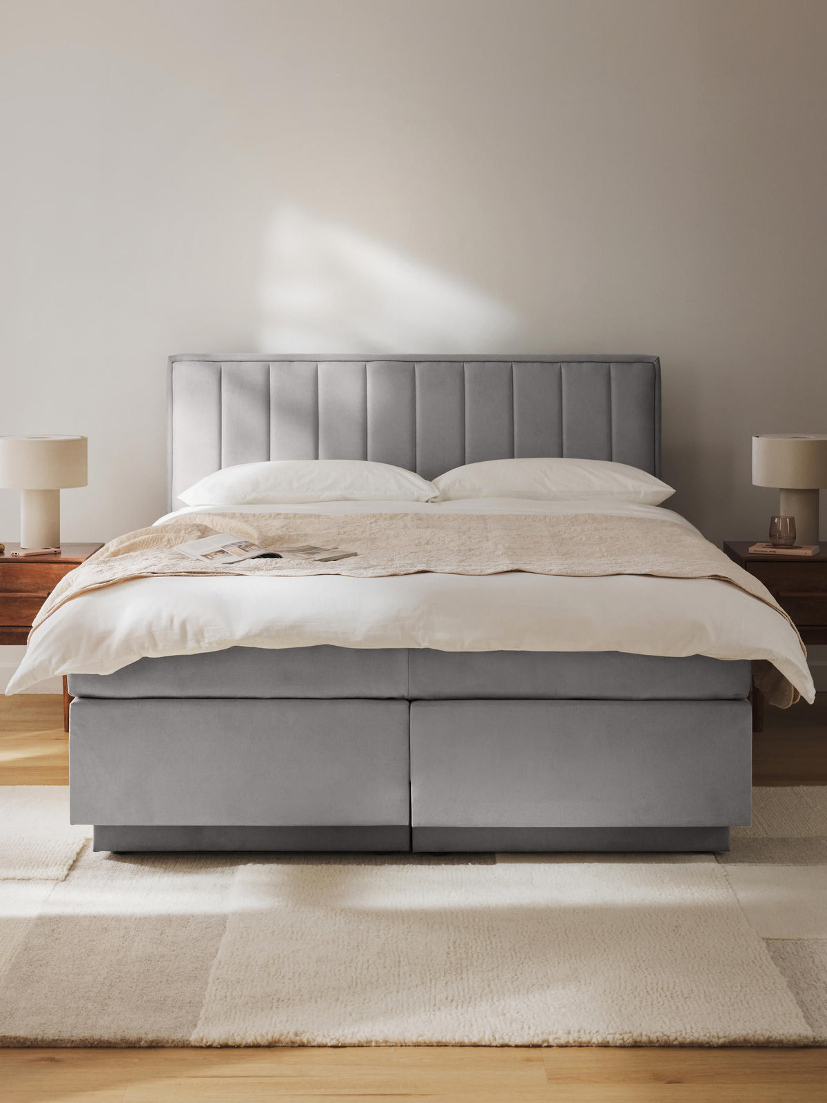 Livandre Box Spring Bed with Storage