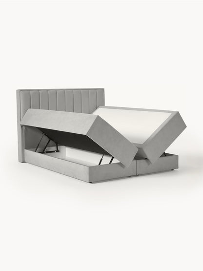 Livandre Box Spring Bed with Storage
