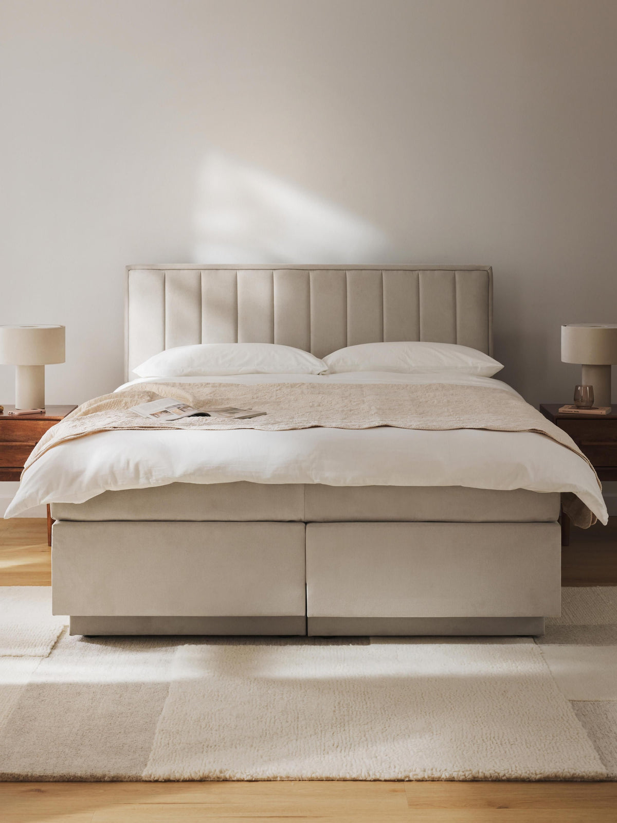 Livandre Box Spring Bed with Storage