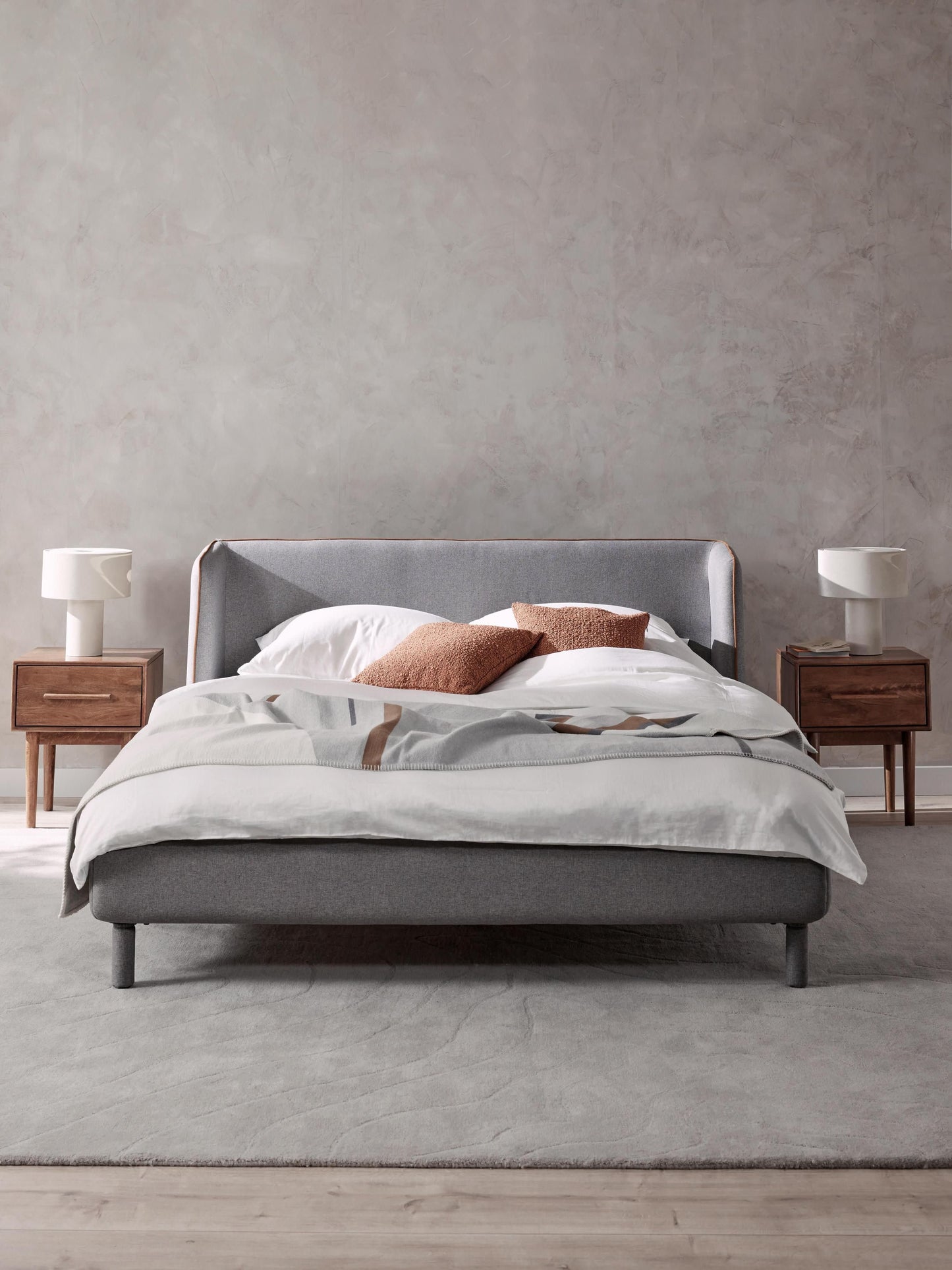 Lumandre Upholstered Bed with Headboard