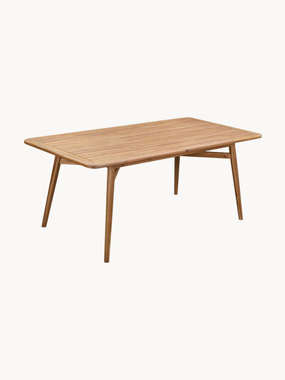 Marcoro Garden Table in Acacia Wood, 180 x 90 cm