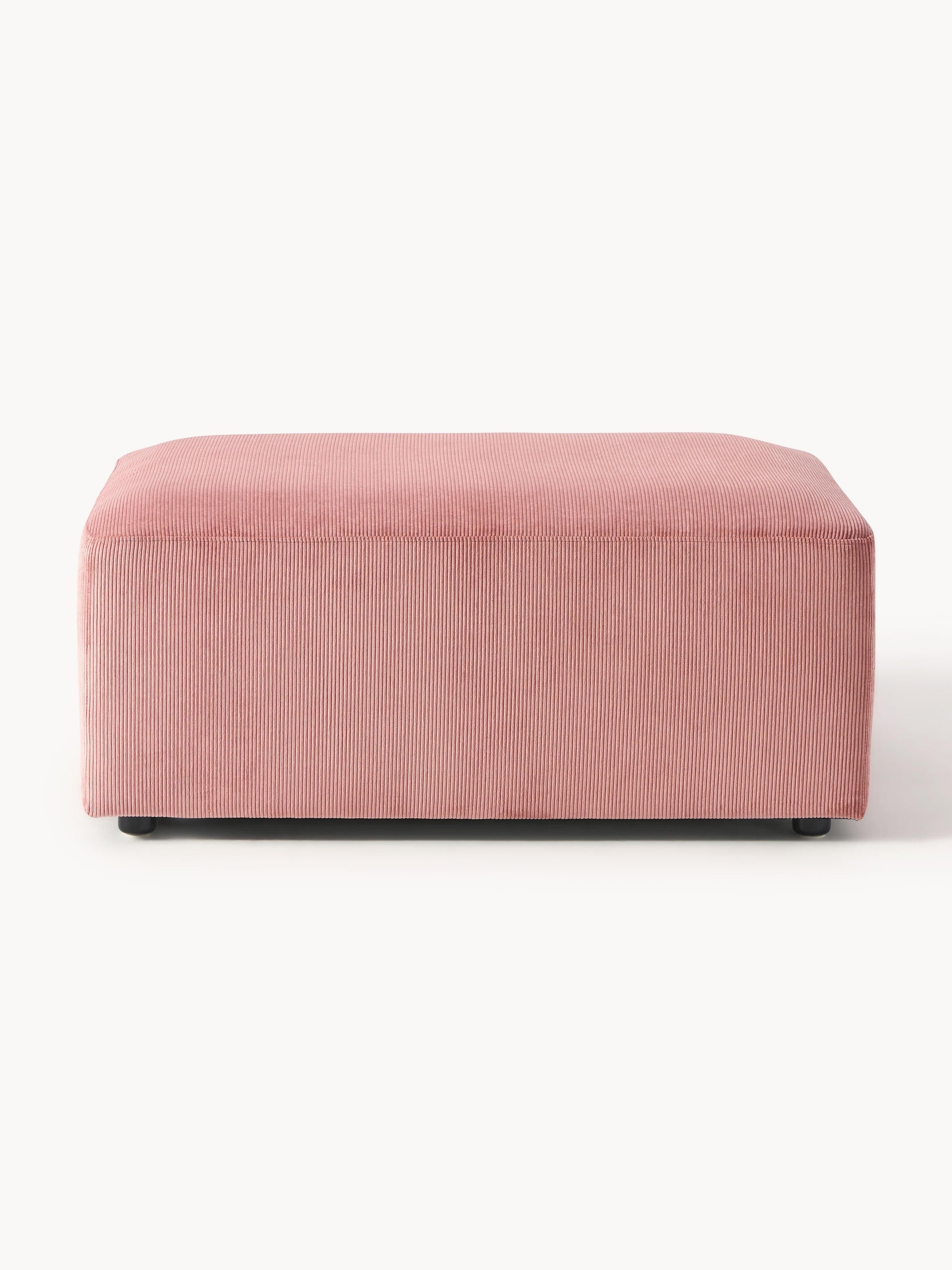 Melvisse Corduroy Stool, W 99 x D 72 cm