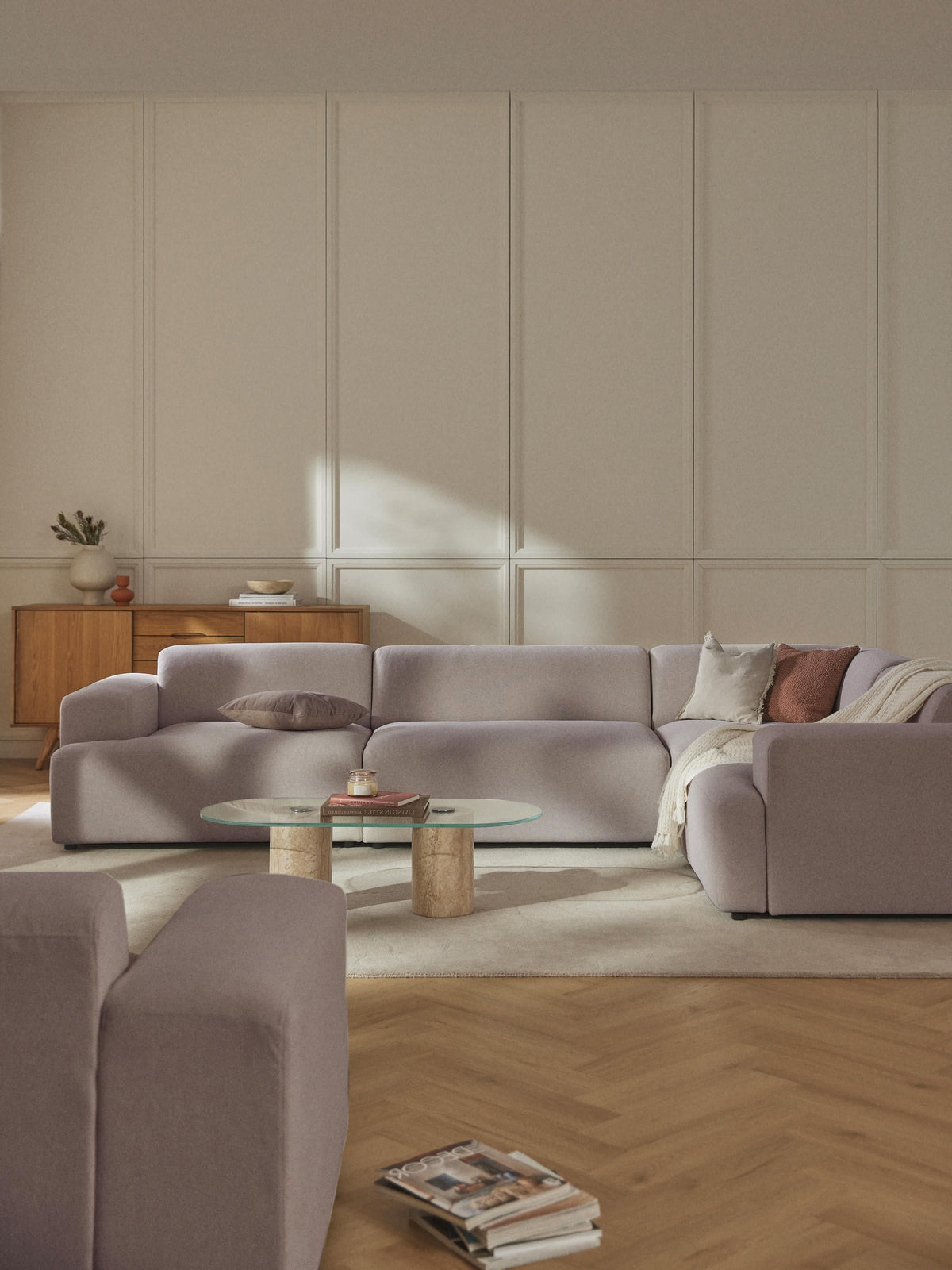 Melvisse Large Corner Sofa (4-Seater)