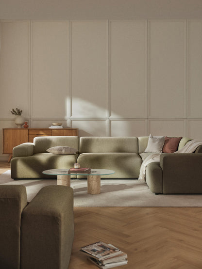 Melvisse Large Corner Sofa (4-Seater)