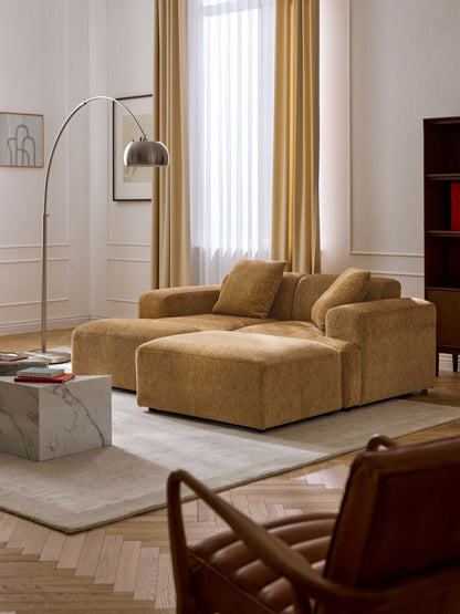 Melvisse Ottoman, W 99 x D 72 cm