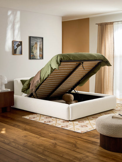 Melvisse Upholstered Bed with Storage
