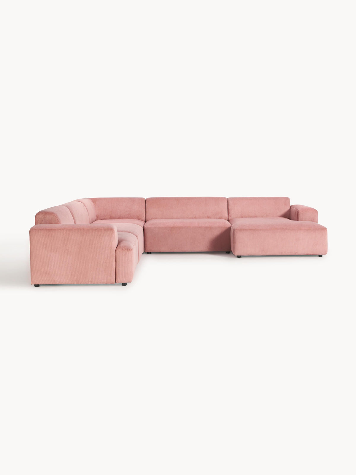 Melvisse XL Corner Sofa in Corduroy