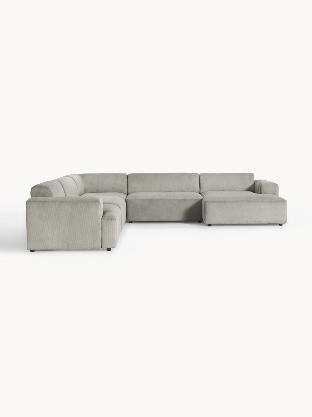 Melvisse XL Corner Sofa in Corduroy