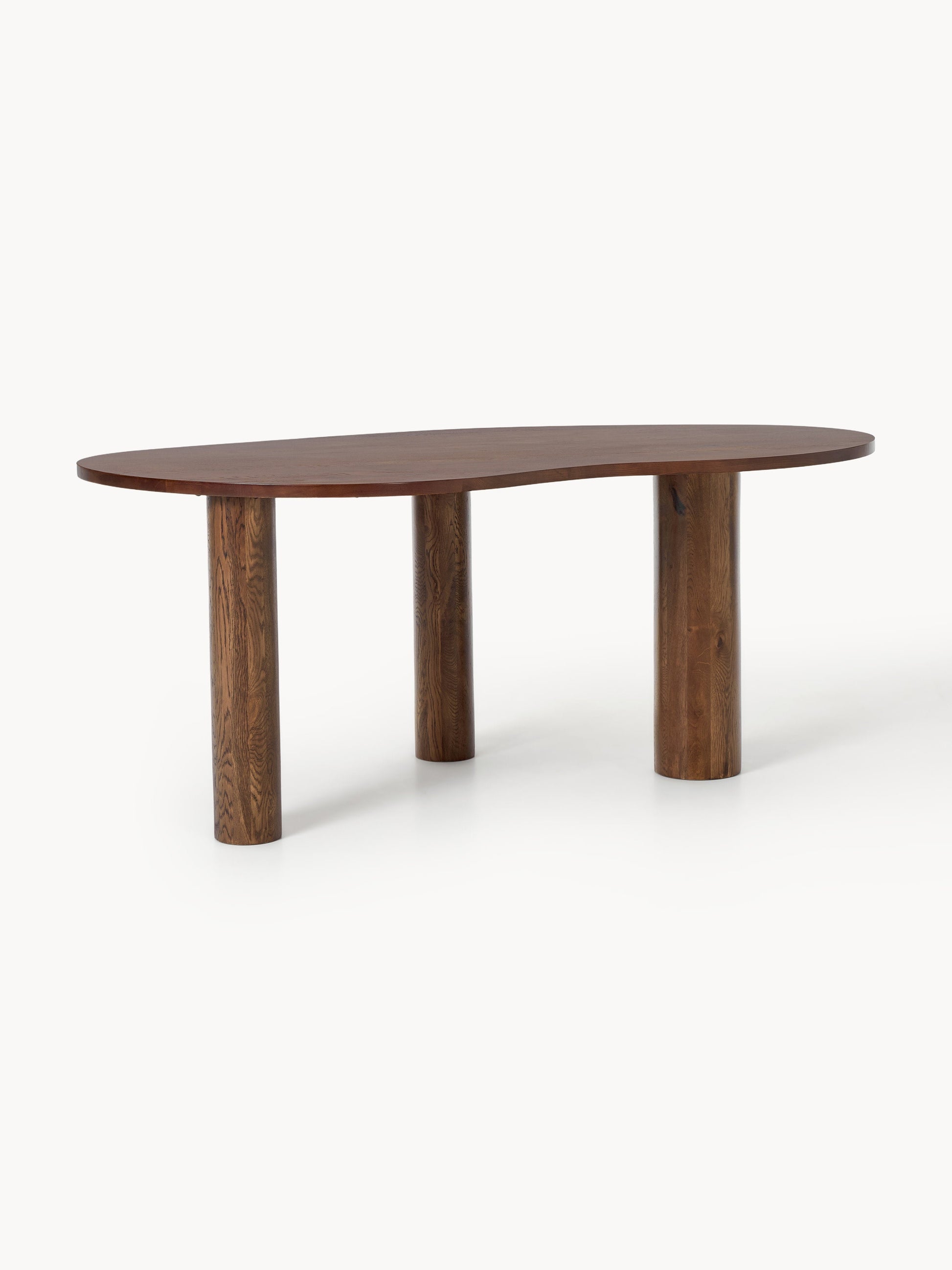 Narutoro Oak Dining Table with Organic Shape, in Various Sizes