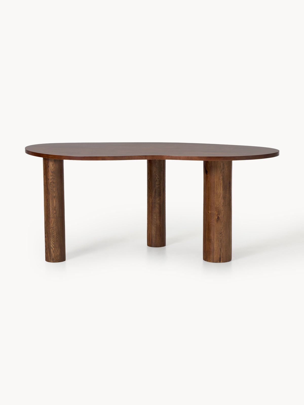 Narutoro Oak Dining Table with Organic Shape, in Various Sizes