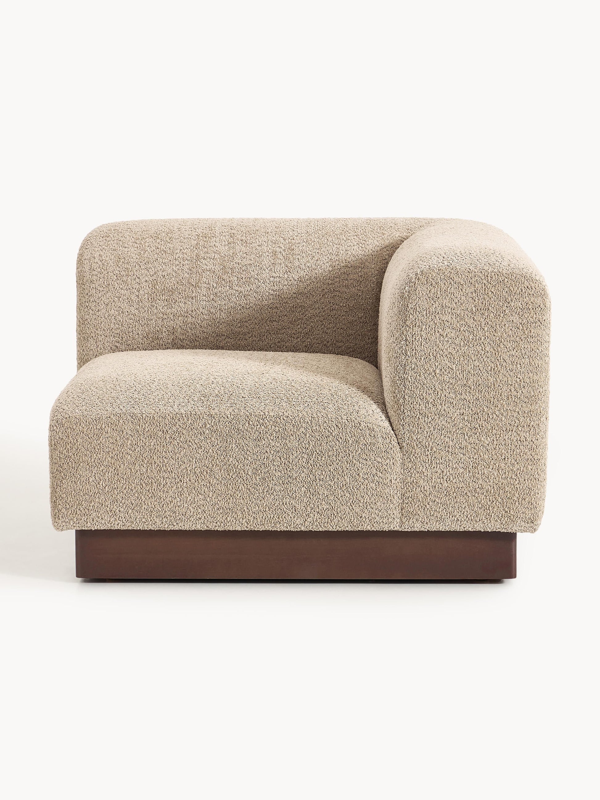 Natalisse Teddy Bouclé Corner Module