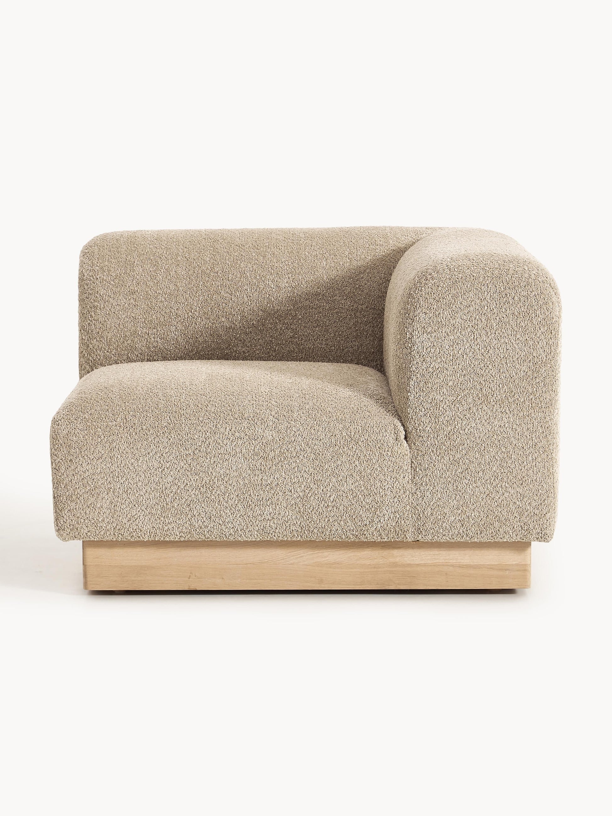 Natalisse Teddy Bouclé Corner Module