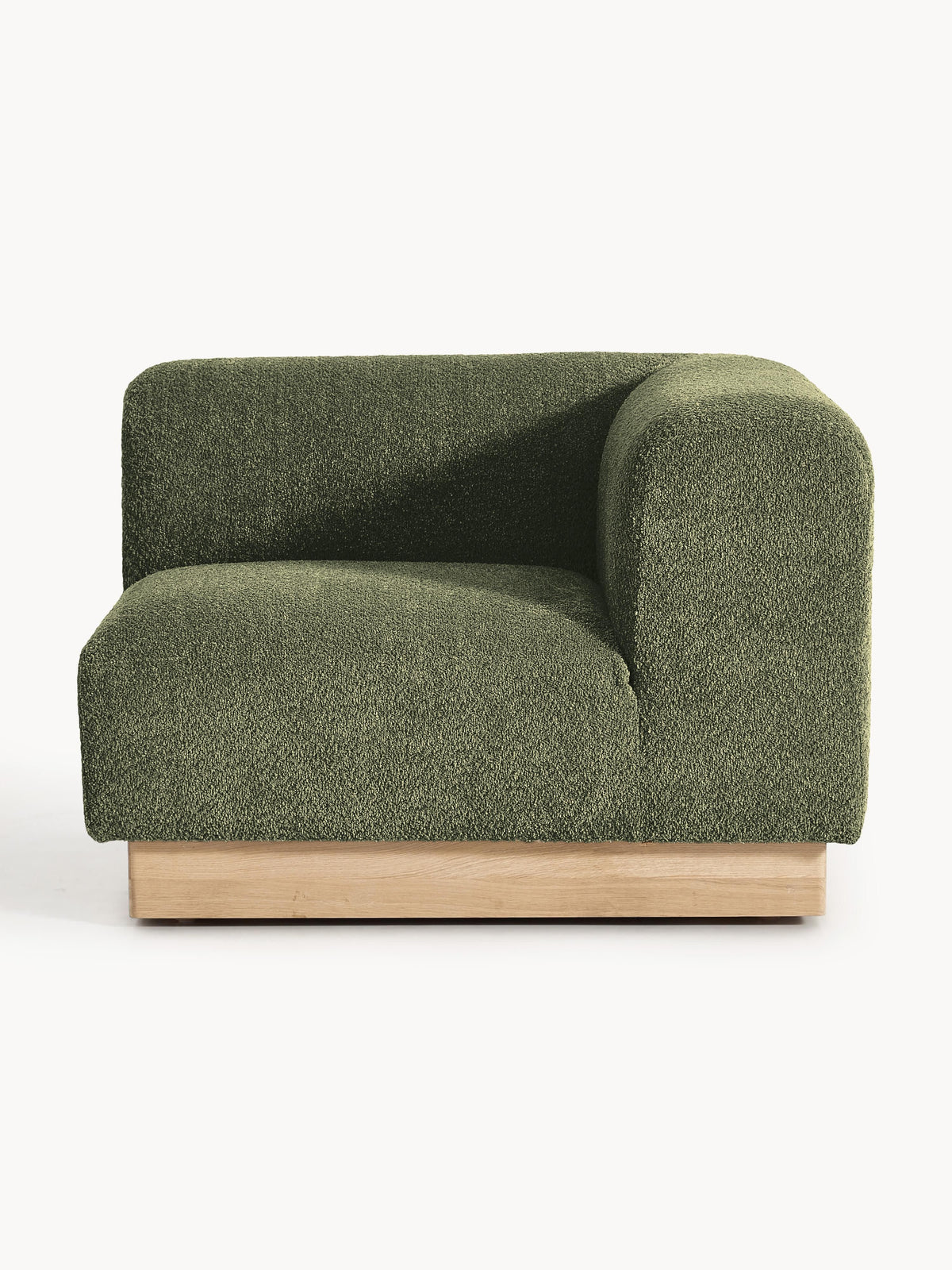 Natalisse Teddy Bouclé Corner Module