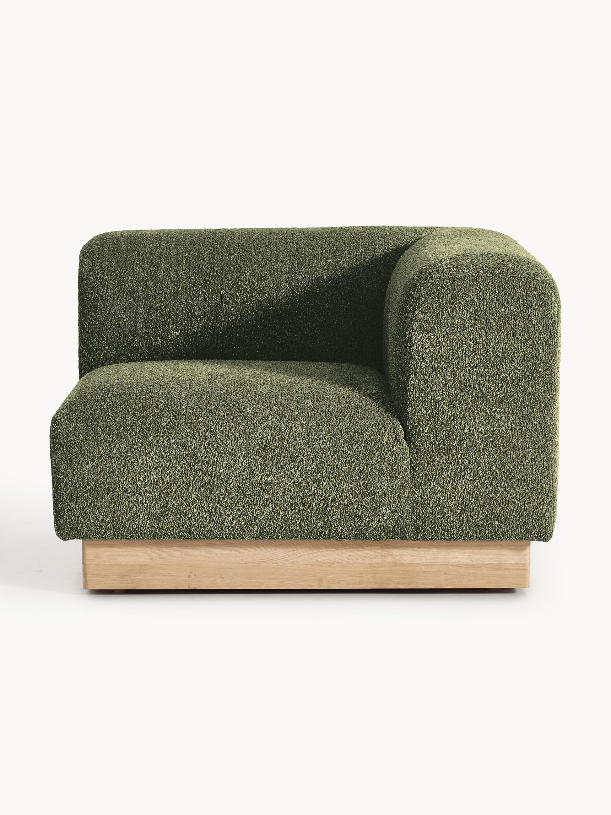 Natalisse Teddy Bouclé Corner Module